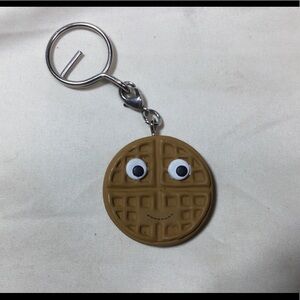 Kidrobot Yummy Breakfast Waffle Keychain Charm